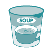 Cup soup