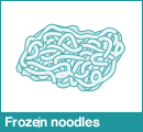 Frozen noodles