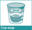 Cup soup