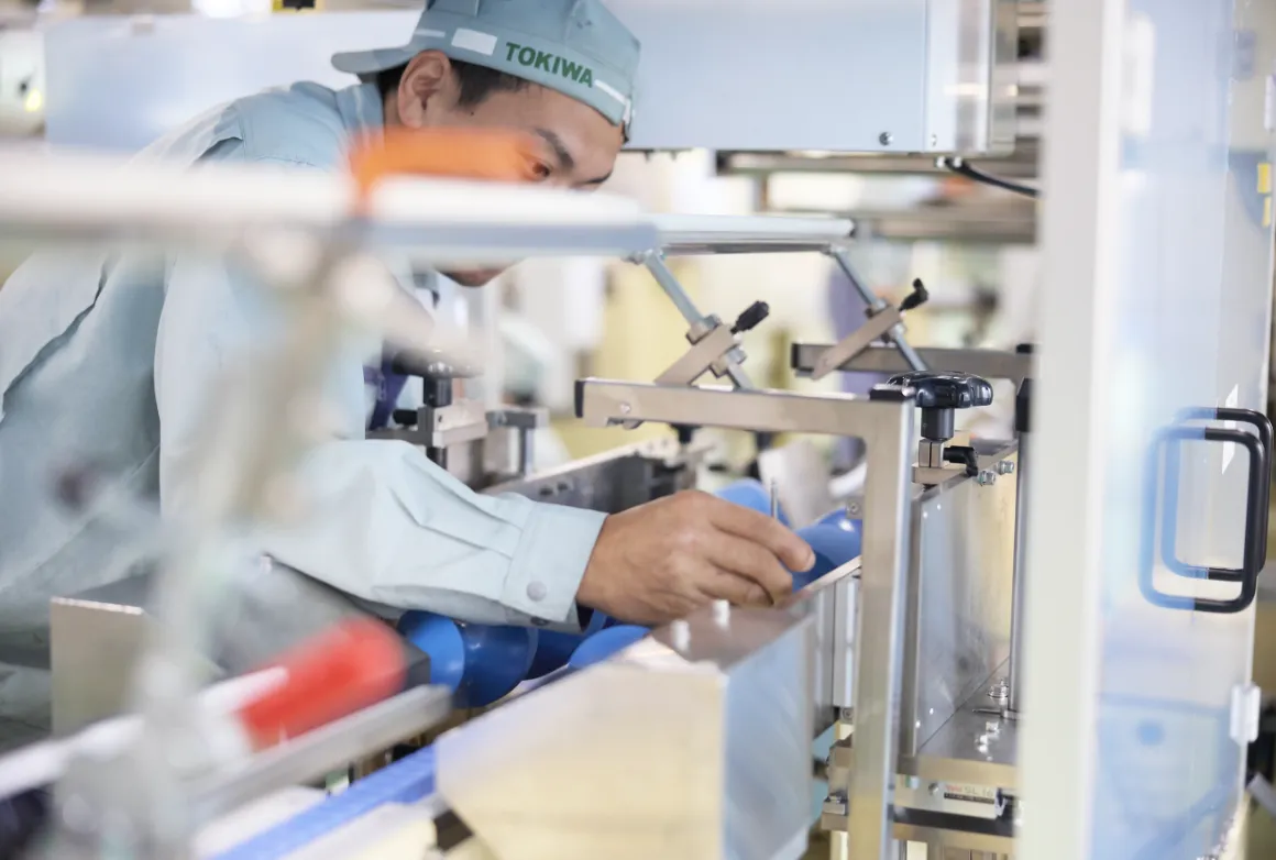 品質を包み込む、私たちの技術力